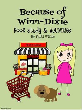 Because of Winn-Dixie Book Study & Activities Packet | TpT