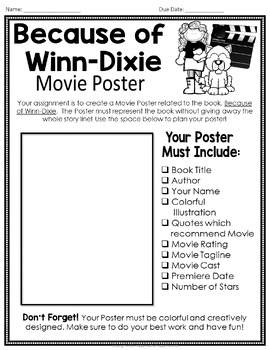 because of winn dixie movie poster
