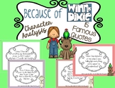 Because of Winn-Dixie: Character Analysis with Quotes