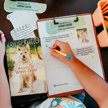 Preview of Because of Winn-Dixie Literature Guide | Novel Study