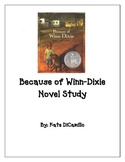 Because of Winn-Dixie Novel Study