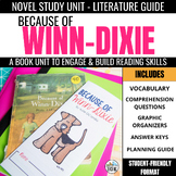 Because of Winn Dixie Novel Study: Fun Activities for Chap