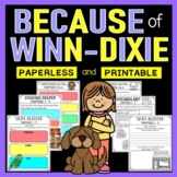 Because of Winn-Dixie Novel Study -  New!! First 25 buyers