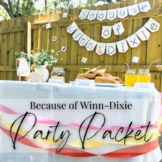 Because of Winn-Dixie Printable Party Packet