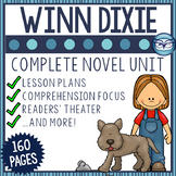 Because of Winn Dixie Novel Study Unit Grades 3-5