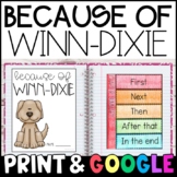 Because of Winn-Dixie Novel Study with GOOGLE Slides