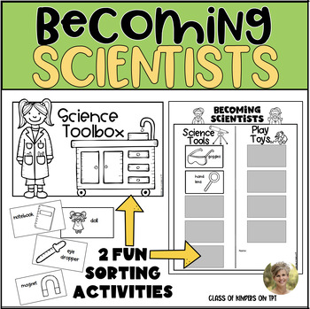 Preview of Becoming a Scientist: Sorting Tools Kindergarten & First Grade Science