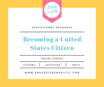 Preview of Becoming a United States Citizen - Civics / US Government PPT Lesson