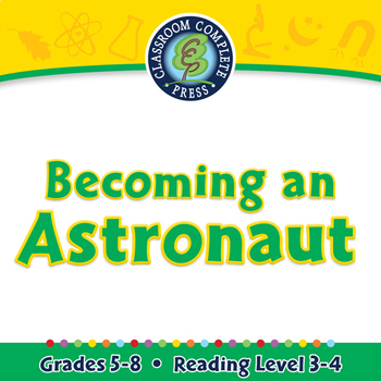 Preview of Becoming an Astronaut - PC Gr. 5-8