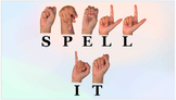 Bedrock Literacy - Fingerspelling Practice Bundle (Complet