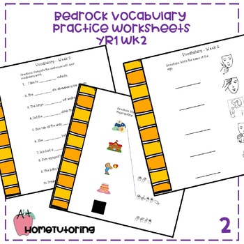 Preview of Bedrock Practice Sheets YR1 WK2