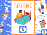 Bedtime Bundle - Social Story and Visual, Editable To-do List