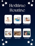 Bedtime Routine: A simple visual schedule