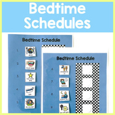Bedtime Routine Visual Schedules for Autism and Special Education