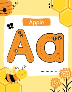 Preview of Bee Alphabet 8.5 x 11 in
