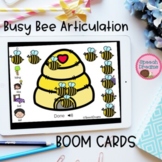 Bee Articulation Boom Cards for Speech Therapy 