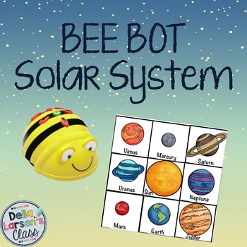 Preview of BEE BOT Mat Teaching The Solar System
