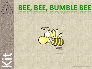 Preview of Bee Bee Bumble Bee - Kit