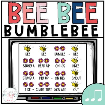 Preview of Bee Bee Bumblebee - A Song to Teach Ta & Titi