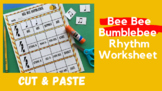 Bee Bee Bumblebee - Rhythm Cut & Order (K-5 General Music)