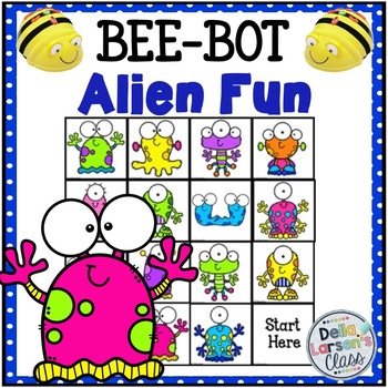 Preview of Bee Bot Alien Fun