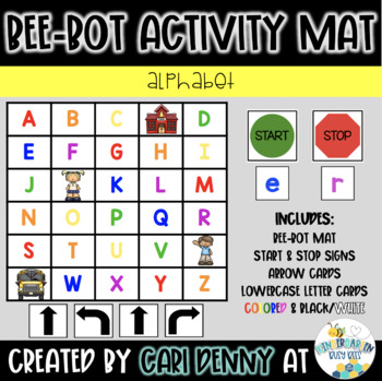 Preview of Bee-Bot Alphabet Activity Mat