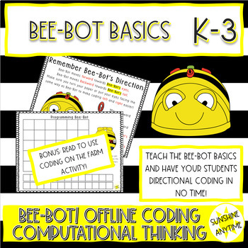 Preview of Bee-Bot Basics | Computational Thinking | Directional Coding | Getting Started