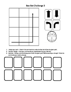 bee bot challenges easy by abby spessard teachers pay teachers