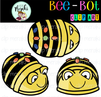 Preview of Bee-Bot Clip Art. Robótica.