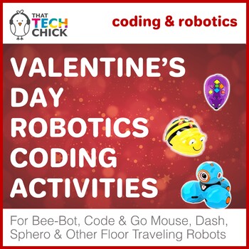 Coding with Robots - Spring Fling! - for Bee-Bot, Code & Go Mouse, Dash