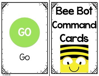 Plata Inaccesible Mira Bee Bot Command Cards by First and Kinder Blue SKies | TPT