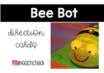 Preview of Bee Bot Direction Cards