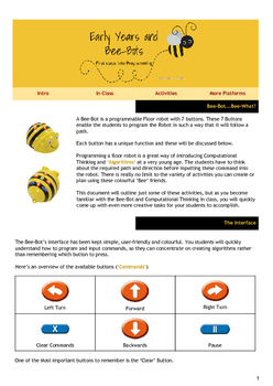 Preview of Bee-Bot Guide for Teachers