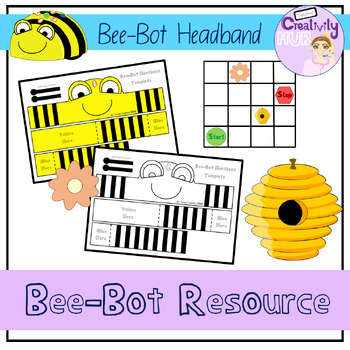 Preview of Bee-Bot Headband
