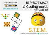 Bee Bot Maze & Coding Cards Printable