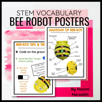 Preview of Bee-Bot Picture STEM Posters