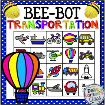 Preview of Bee Bot Transportation Vehicles