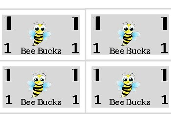 Preview of Bee Bucks
