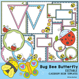 Bee Bug Butterfly Classroom Organization Pack