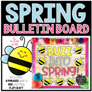 Preview of Bee Bulletin Board Spring Bulletin Board