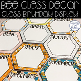 Bee Class Birthday Display