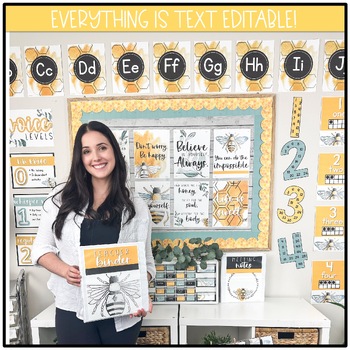 Bee Theme: Classroom Décor Bundle for Back to School — THE CLASSROOM NOOK