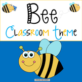 Bee Classroom Theme 100 pages