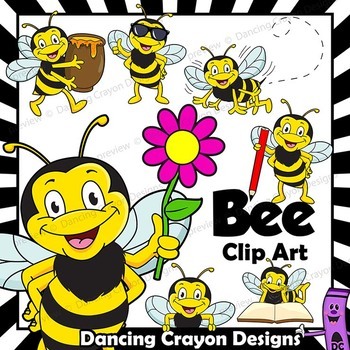 Preview of Bee Clip Art
