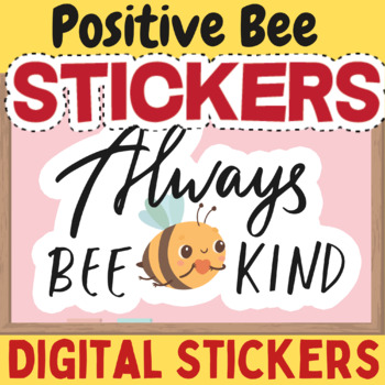 Preview of Bee Clipart - Digital Goodnotes Stickers