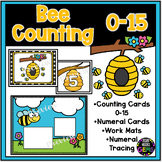 Bee Counting 0-15 PreK, Kindergarten