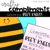Bee Craft {Crafty Compliments May} Spring Summer Craft