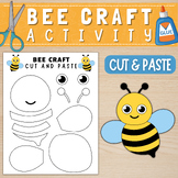 Bee Craft Template | Spring Craft Activity