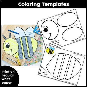 Bumble Bee Craft by Crafty Bee Creations | Teachers Pay Teachers