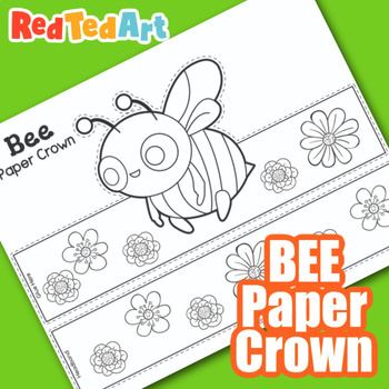 Preview of Bee Headband Craft - Simple Spring Craft for Bug & Insect Lovers
